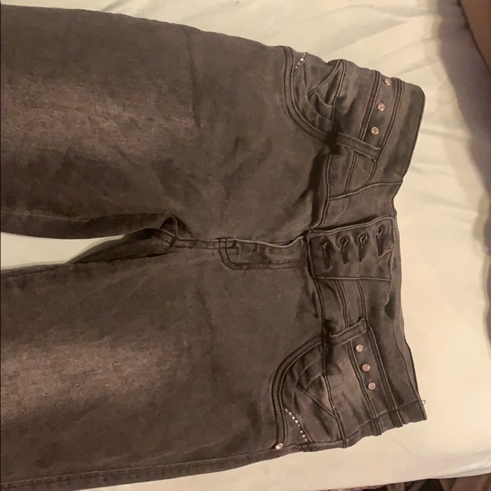 Silver Diva black jeans